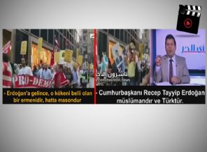 Erdoğan'a hakareti kabul etmeyen Arap spiker