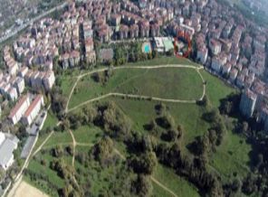 Validebağ Korusu havadan görüntülendi