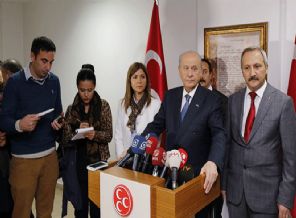 Davutoğlu'nun Dersim'i Kerbala'ya benzetmesine Bahçeli'den tepki!