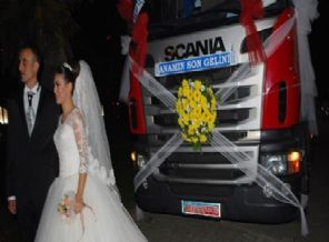 Tırlı düğün konvoyu, trafik cezasıyla son buldu