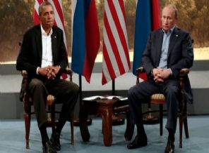 Putin ve Obama bir araya geldi