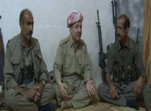 Barzani peşmergeyi ziyaret etti