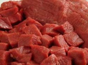 Kasap, at keserken yakalandı