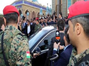 Davutoğlu'nu Kürt keskin nişancılar korudu