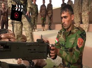 İşte Türk askerinin peşmergeyi eğittiği kamp (Video)