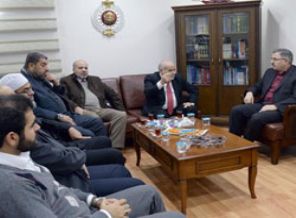 Filistin Meclis Başkanı Bahar: İyi ki Memur-Sen var