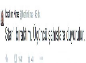 O yazar da Star'dan ayrıldı