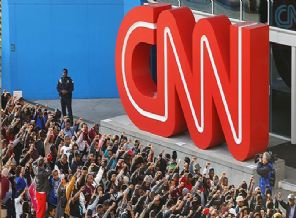 CNN'e Ferguson protestosu