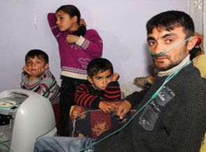 Kot taşlarken hayatları karardı