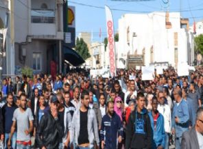 Tunus'ta Sibsi'yi protesto gösterileri