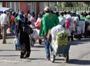 400 Suriyeli ülkelerine döndü