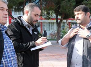 İşsiz madenciler İŞKUR kapısında