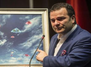 Kemal Öztürk göz yaşları içinde veda etti