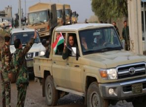 Peşmerge birliği Suriye'ye geçti