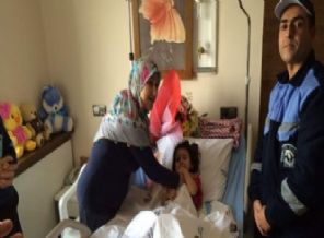 Davutoğlu o kahramanla görüştü