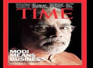Hindistan Başbakanı Time dergisinde