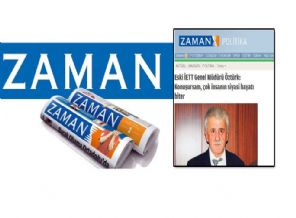 Zaman'dan hayali söyleşi