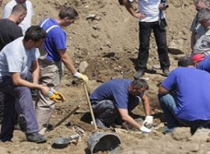 Yeni toplu mezar bulundu