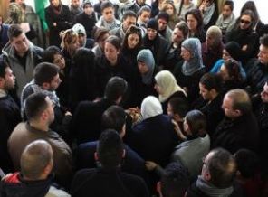 Filistinli Bakan son yolculuğuna uğurlandı