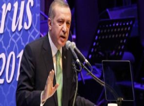 Erdoğan, Şeb-i Arus etkiliğinde konuştu