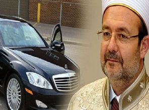 Mehmet Görmez'in makam aracı olay oldu