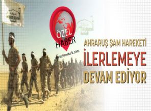 Ahraruş Şam hareketi ilerlemeye devam ediyor