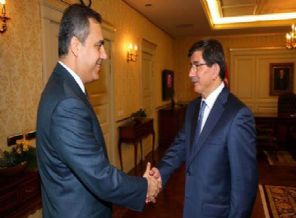 Davutoğlu, MİT Müsteşarı Hakan Fidan'ı kabul etti