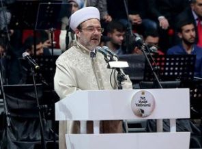 Görmez'den Mevlana mesajı