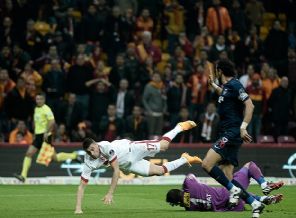 Galatasaray sahasında galip