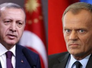 Erdoğan'dan Tusk'a tebrik