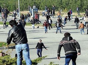 KSÜ'de çıkan olaylarda 55 kişi gözaltına alındı