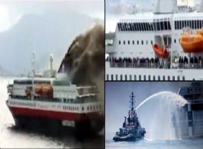 Adriyatik'te can pazarı: Yolcu gemisi yanıyor!