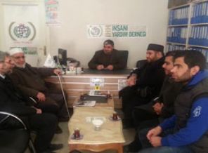 Kobanililer’den İHH’ya teşekkür ziyareti