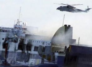 Adriyatik Denizi'nde yanan feribottan kötü haber