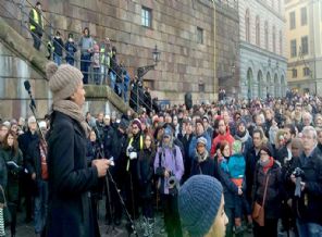 'Camime dokunma' eylemi