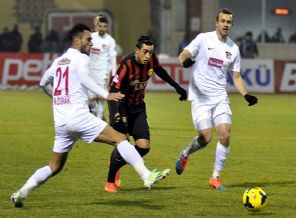 Gaziantepspor deplasmanda kazandı