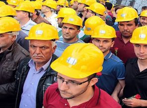 Soma'daki maden işçileri de destek istedi