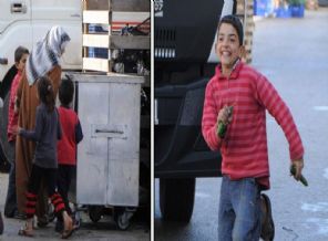 Suriyeli çocuğun 'en acı' sevinci