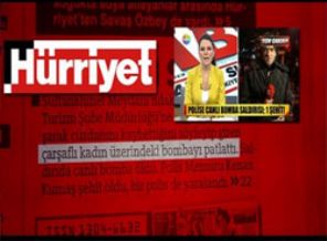 Saldırganı 'kara çarşaflı' diye sundular