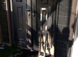 Camiyi kundakladılar