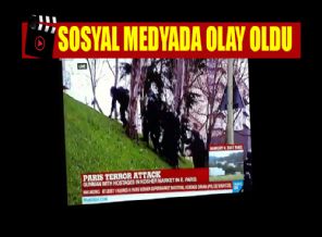 Fransız polisi düşmekten operasyon yapamadı