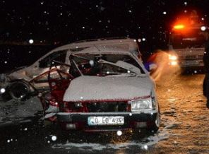 Siirt'te kaza: 1 ölü 6 yaralı