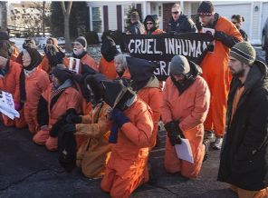 Washington'da CIA'in işkenceleri protesto edildi