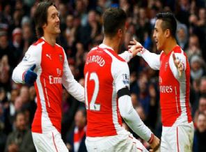 Üç golle galibiyet