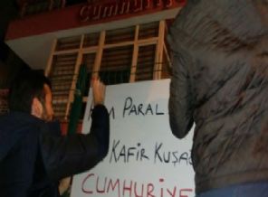 Cumhuriyet gazetesine tepki