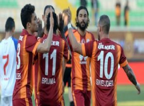 Galatasaray'dan 6 gollü şov