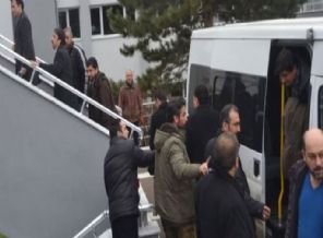 14 kişi adliyeye sevkedildi