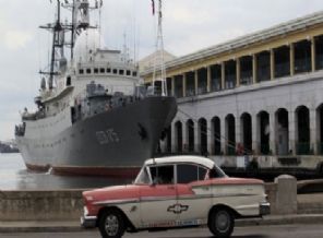 Rus istihbarat gemisi Küba'da!