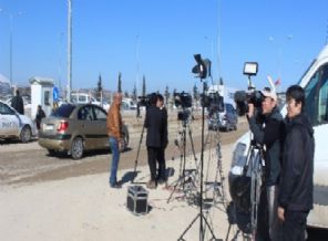 Japon medyası Kilis'te üs kurdu