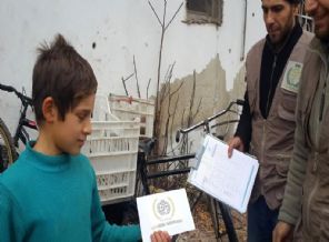 Doğu Guta’da yetim çalışmaları devam ediyor